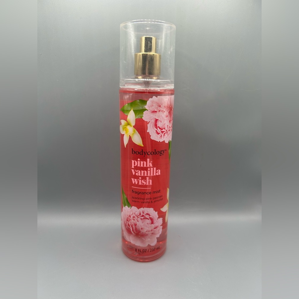 Bodycology Pink Vanilla Wish Body Mist 8 fl oz NEW